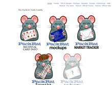 Tablet Screenshot of packrattools.com